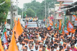 BJP Holds Protest in Haveri Over Law and Order